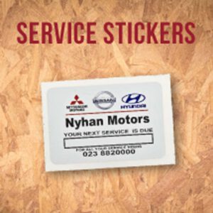 Service Stickers