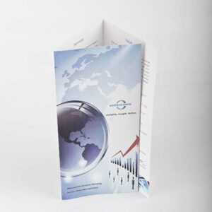 Trifold Brochure (A4 folding to DL)